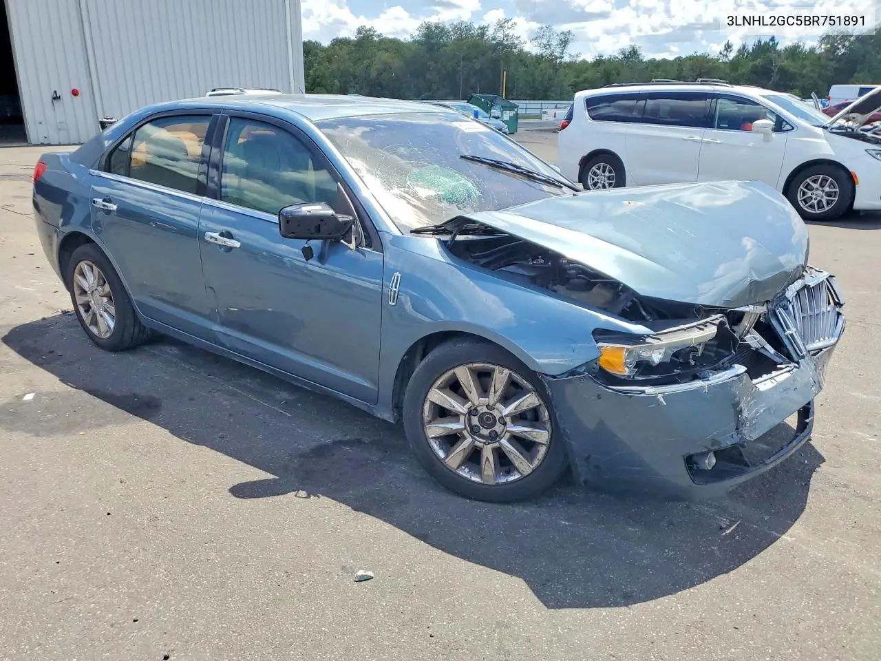 2011 Lincoln Mkz VIN: 3LNHL2GC5BR751891 Lot: 60030656