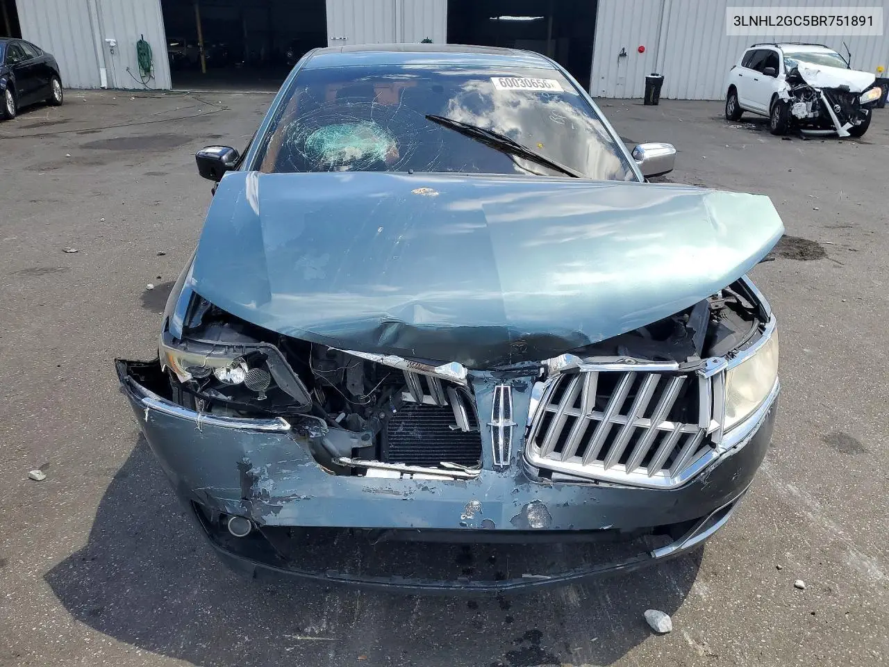 2011 Lincoln Mkz VIN: 3LNHL2GC5BR751891 Lot: 60030656