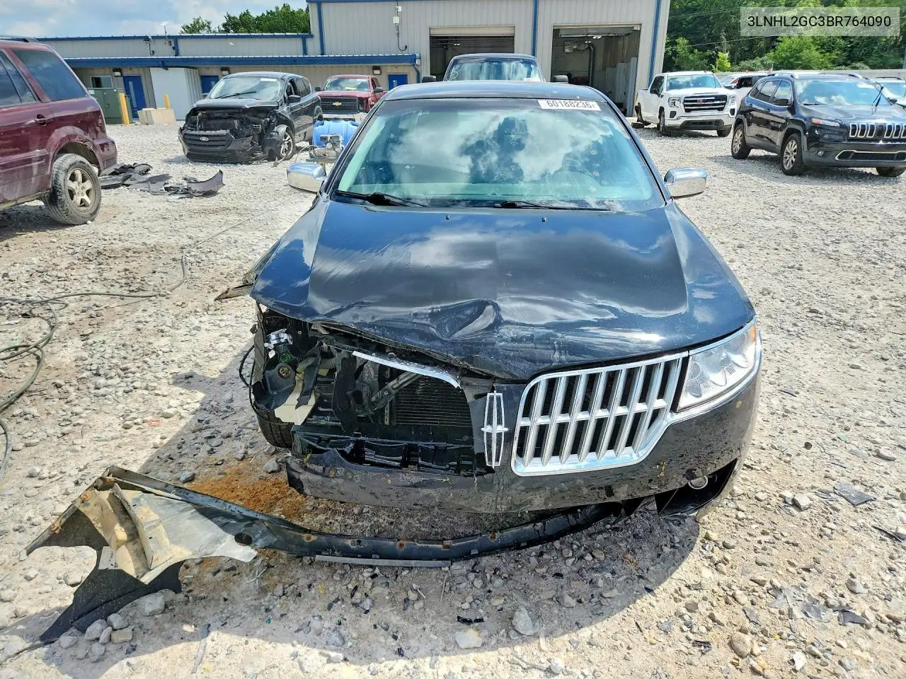 2011 Lincoln Mkz VIN: 3LNHL2GC3BR764090 Lot: 60188236