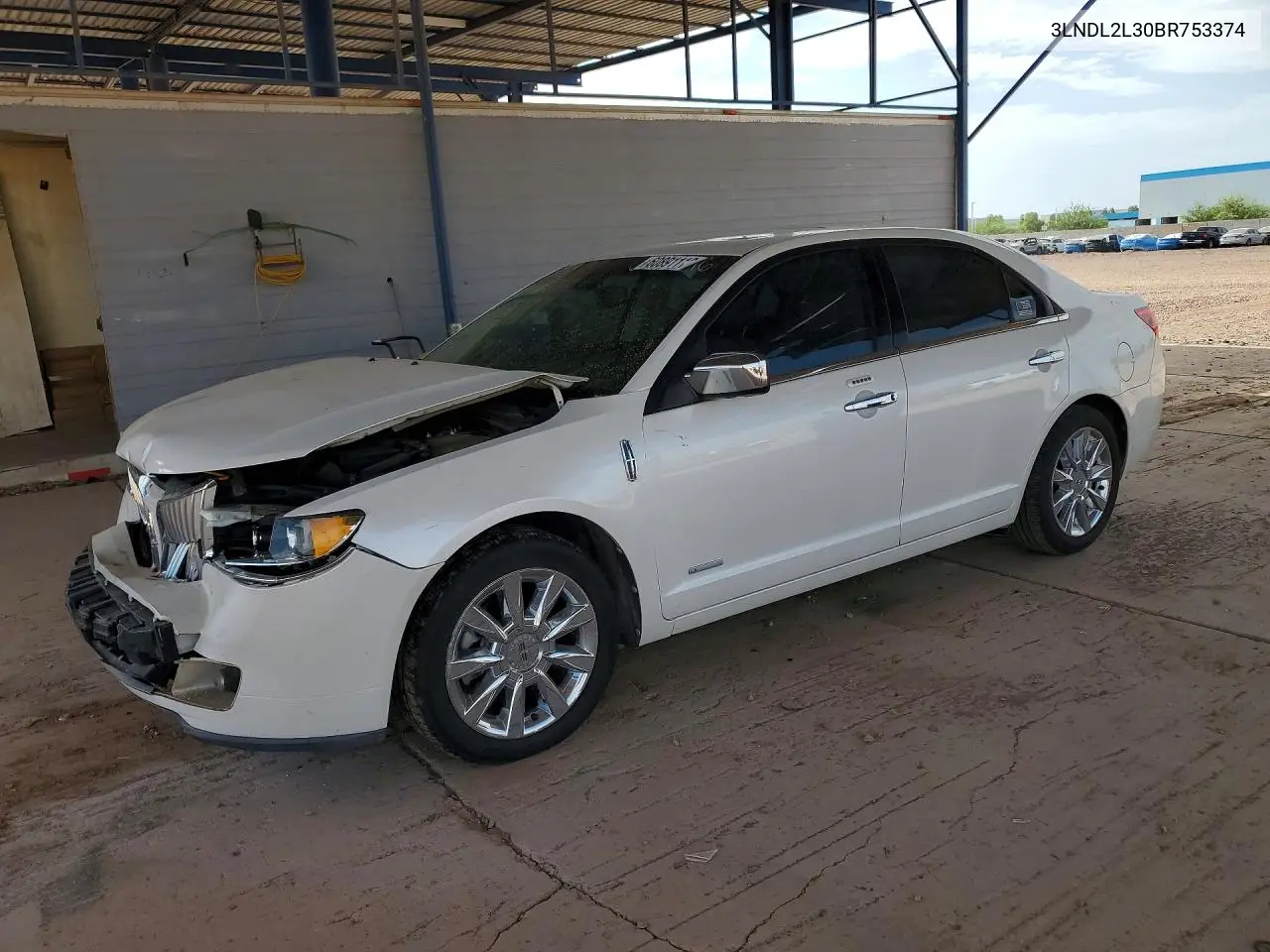 2011 Lincoln Mkz Hybrid VIN: 3LNDL2L30BR753374 Lot: 60891116