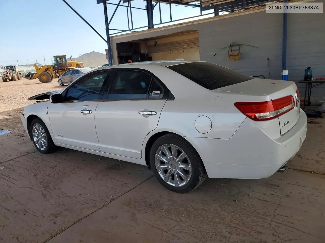2011 Lincoln Mkz Hybrid VIN: 3LNDL2L30BR753374 Lot: 60891116