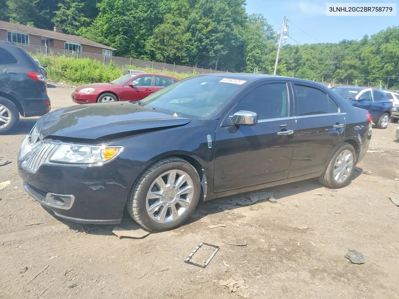 2011 Lincoln Mkz VIN: 3LNHL2GC2BR758779 Lot: 60992426