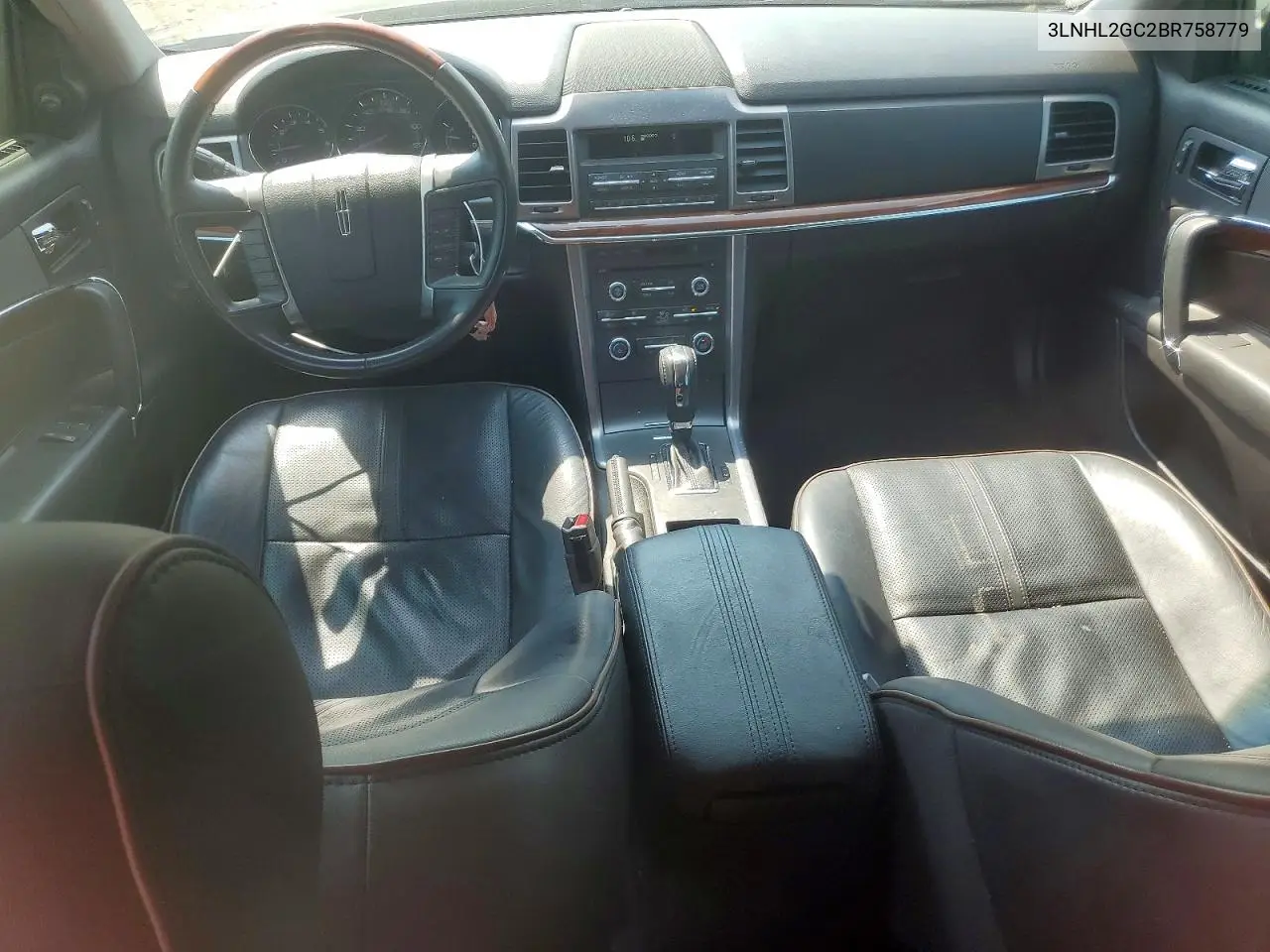 2011 Lincoln Mkz VIN: 3LNHL2GC2BR758779 Lot: 60992426