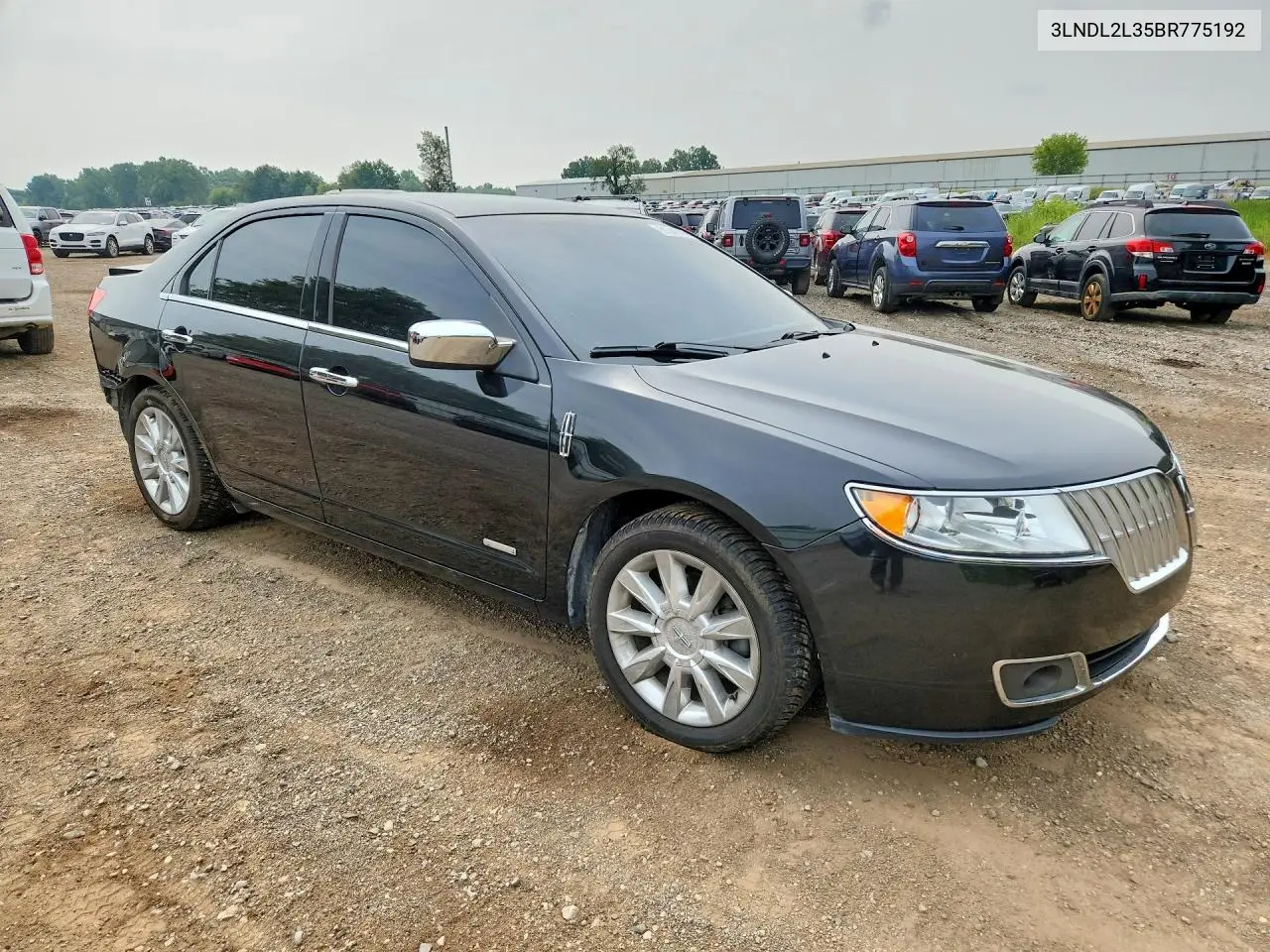 2011 Lincoln Mkz Hybrid VIN: 3LNDL2L35BR775192 Lot: 61341956