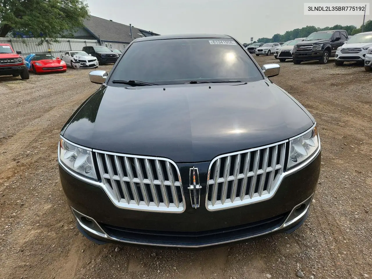 2011 Lincoln Mkz Hybrid VIN: 3LNDL2L35BR775192 Lot: 61341956