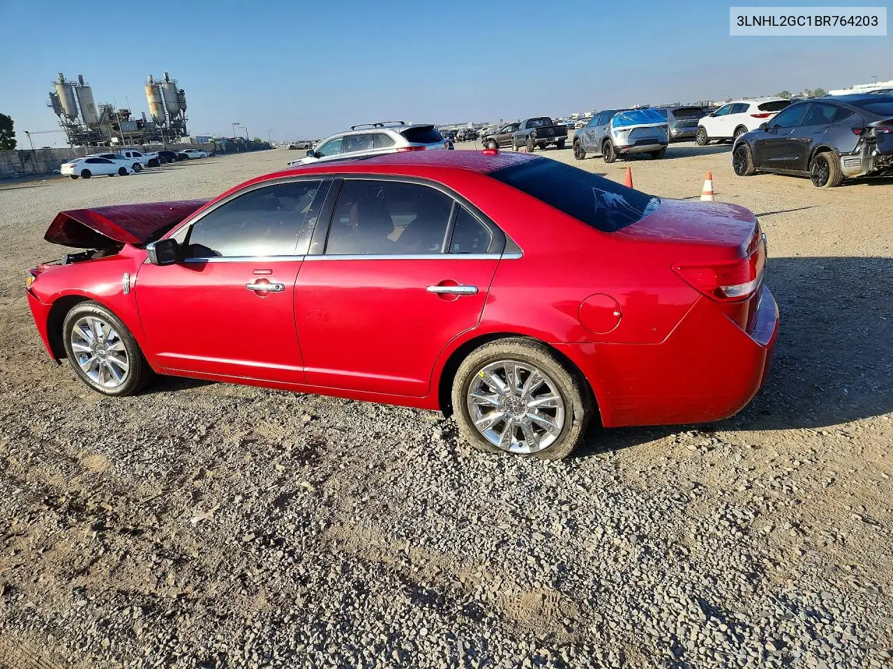 2011 Lincoln Mkz VIN: 3LNHL2GC1BR764203 Lot: 61345196