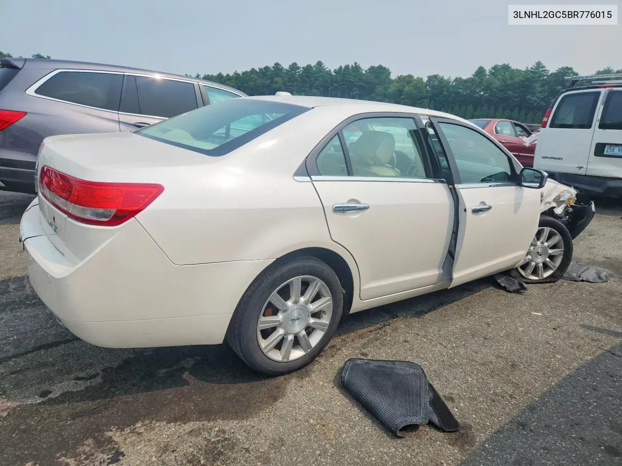 2011 Lincoln Mkz VIN: 3LNHL2GC5BR776015 Lot: 61398576