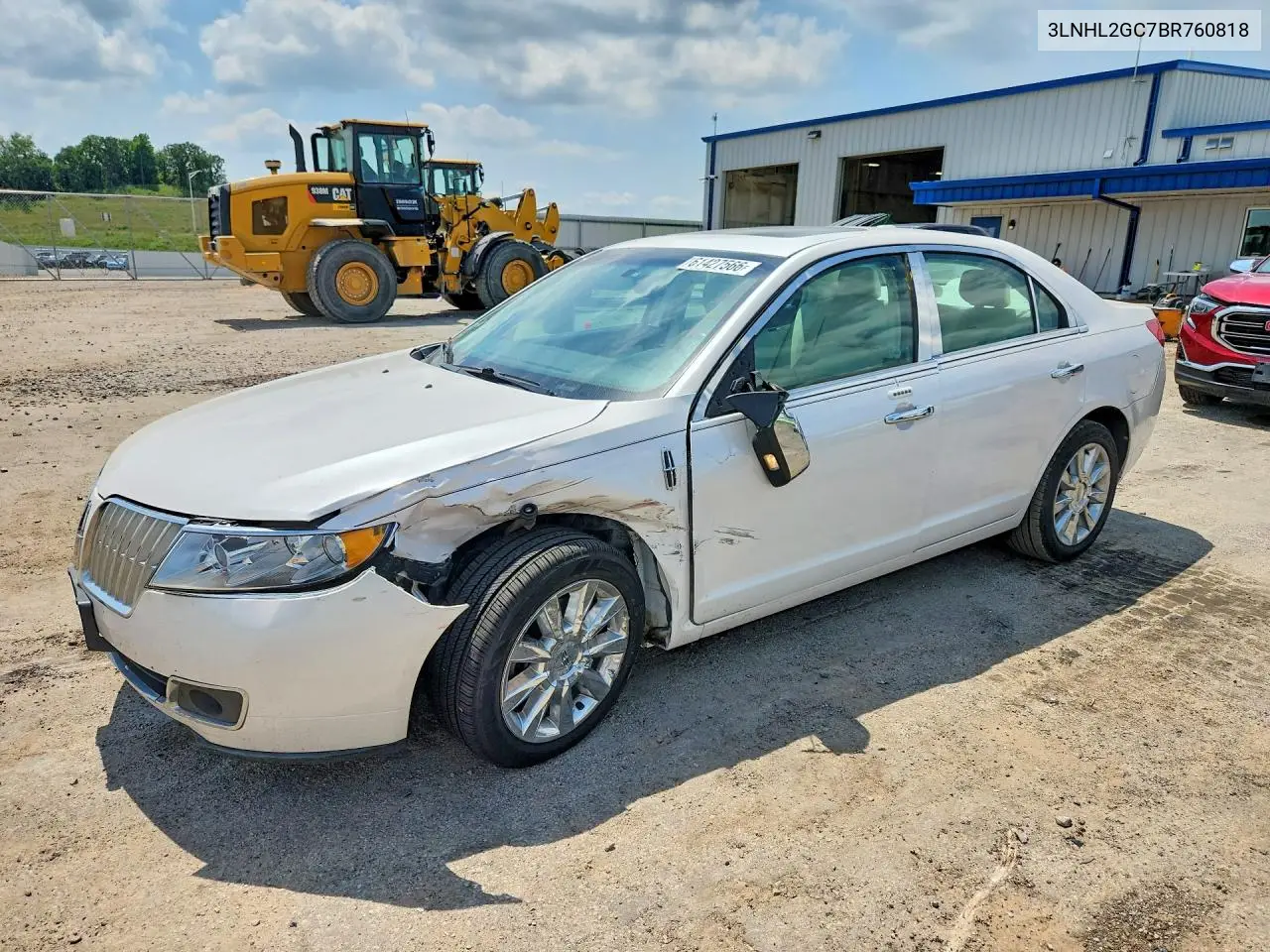 2011 Lincoln Mkz VIN: 3LNHL2GC7BR760818 Lot: 61427566