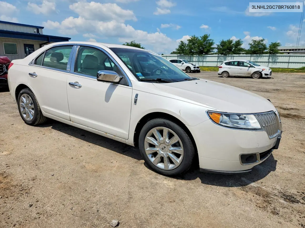 2011 Lincoln Mkz VIN: 3LNHL2GC7BR760818 Lot: 61427566