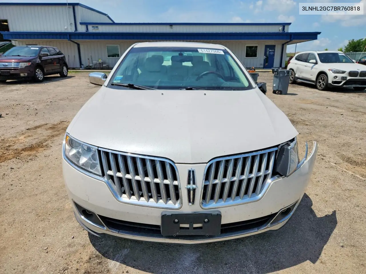 2011 Lincoln Mkz VIN: 3LNHL2GC7BR760818 Lot: 61427566