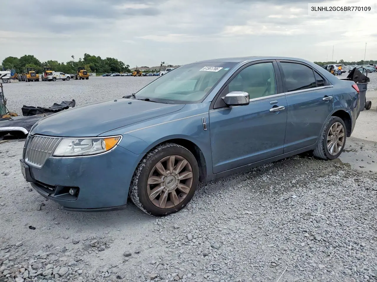 2011 Lincoln Mkz VIN: 3LNHL2GC6BR770109 Lot: 61561796