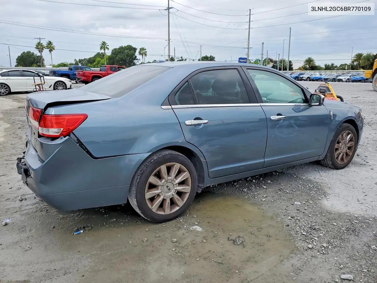 2011 Lincoln Mkz VIN: 3LNHL2GC6BR770109 Lot: 61561796