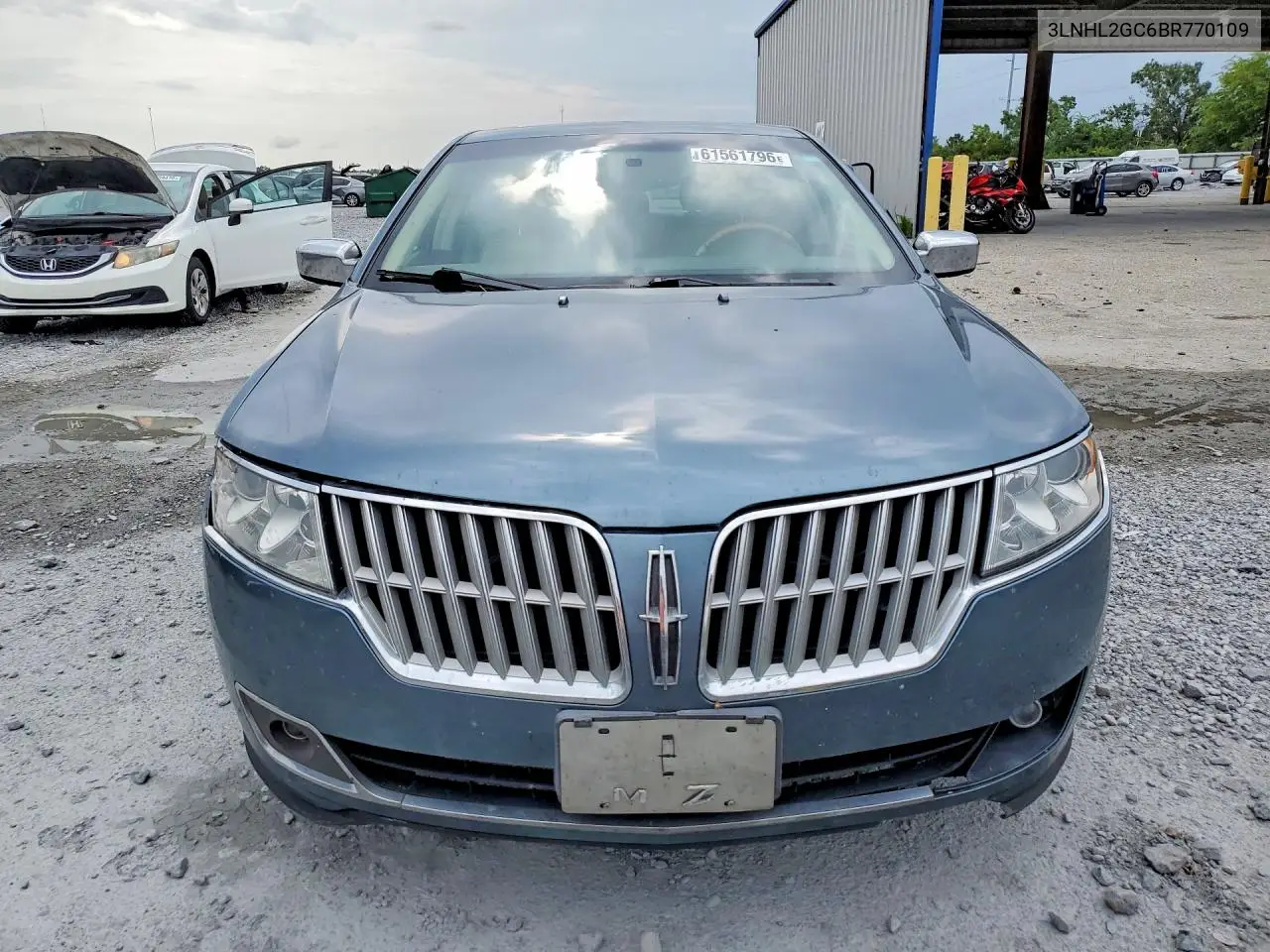 2011 Lincoln Mkz VIN: 3LNHL2GC6BR770109 Lot: 61561796