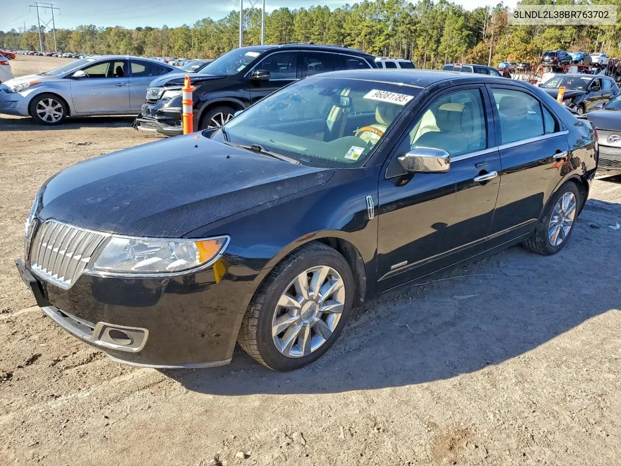 3LNDL2L38BR763702 2011 Lincoln Mkz Hybrid