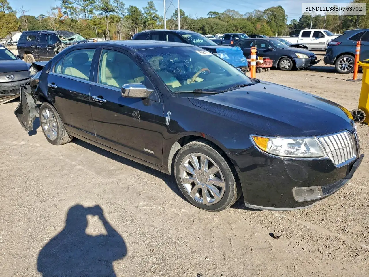 3LNDL2L38BR763702 2011 Lincoln Mkz Hybrid