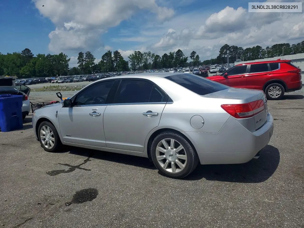 2012 Lincoln Mkz Hybrid VIN: 3LNDL2L38CR828291 Lot: 54954406