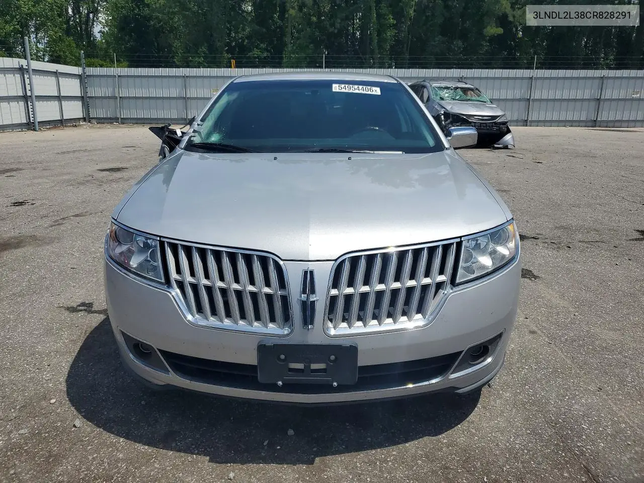 2012 Lincoln Mkz Hybrid VIN: 3LNDL2L38CR828291 Lot: 54954406