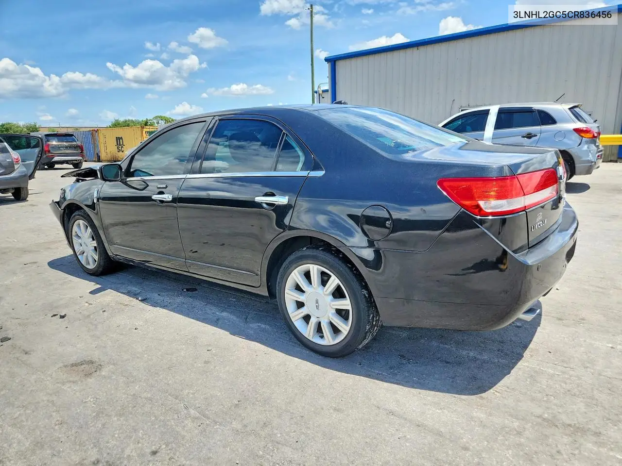 2012 Lincoln Mkz VIN: 3LNHL2GC5CR836456 Lot: 57558196