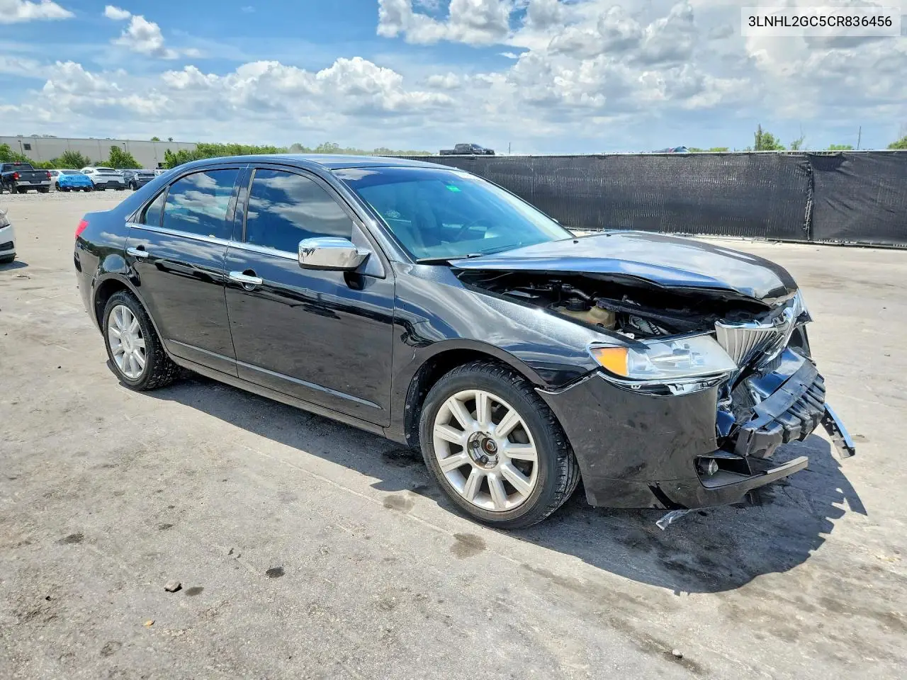 2012 Lincoln Mkz VIN: 3LNHL2GC5CR836456 Lot: 57558196