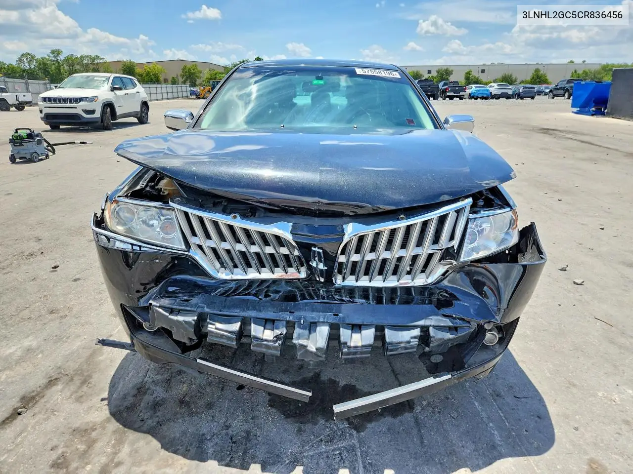 2012 Lincoln Mkz VIN: 3LNHL2GC5CR836456 Lot: 57558196