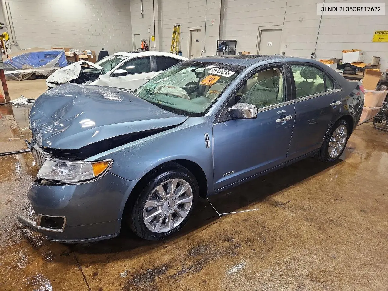 2012 Lincoln Mkz Hybrid VIN: 3LNDL2L35CR817622 Lot: 59168836