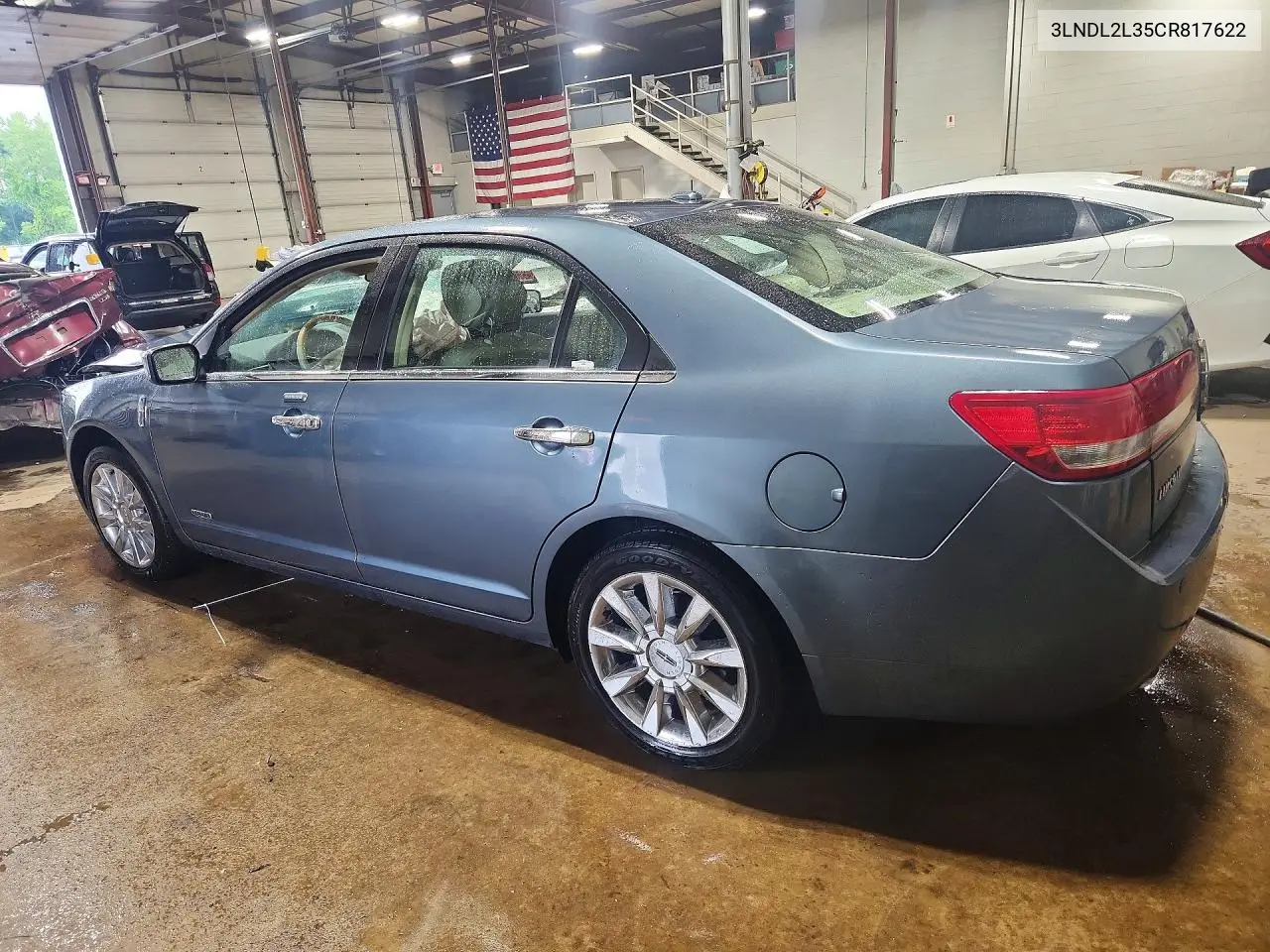 2012 Lincoln Mkz Hybrid VIN: 3LNDL2L35CR817622 Lot: 59168836