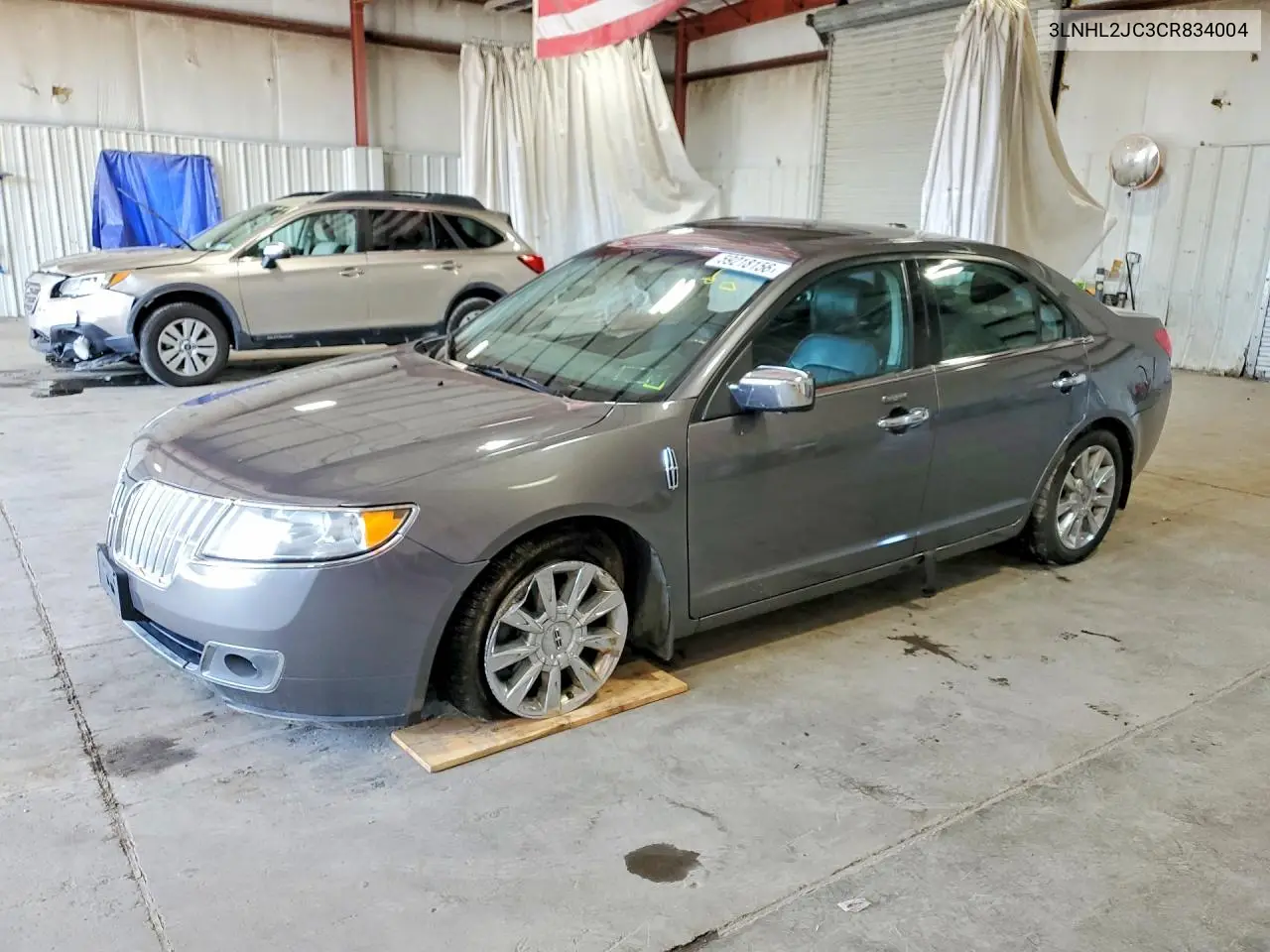 2012 Lincoln Mkz VIN: 3LNHL2JC3CR834004 Lot: 59218156