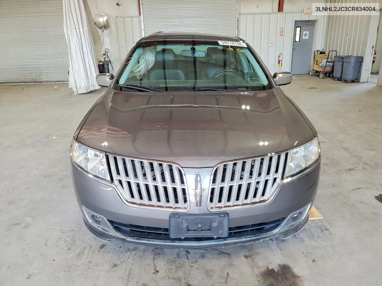 2012 Lincoln Mkz VIN: 3LNHL2JC3CR834004 Lot: 59218156