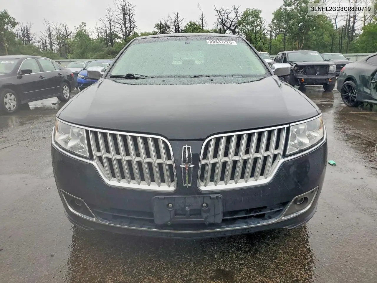 2012 Lincoln Mkz VIN: 3LNHL2GC8CR820719 Lot: 59837226