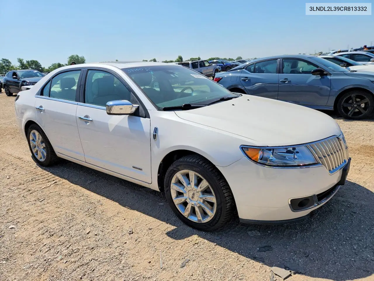 2012 Lincoln Mkz Hybrid VIN: 3LNDL2L39CR813332 Lot: 59994896
