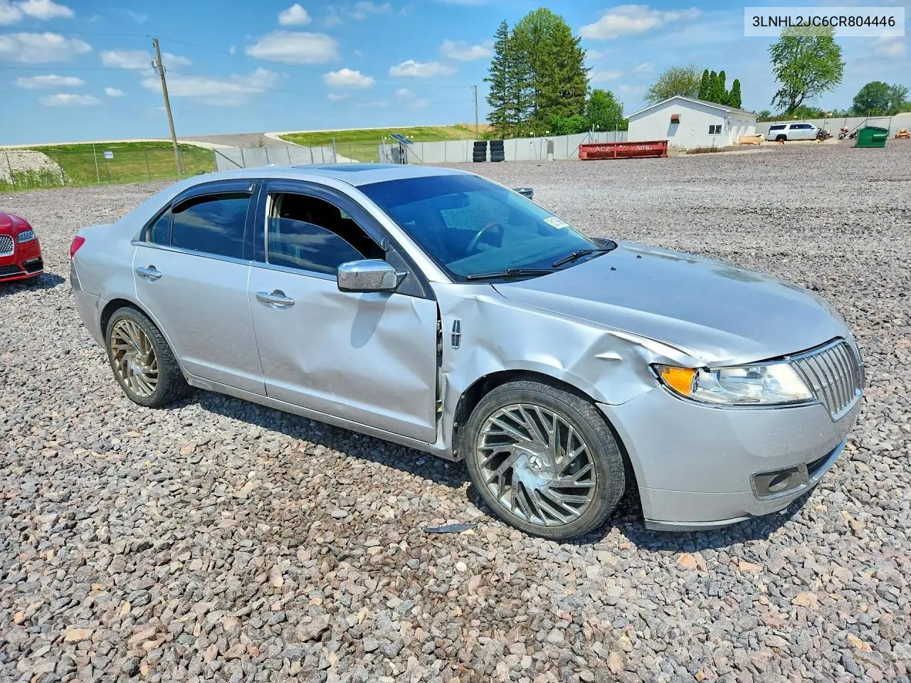 2012 Lincoln Mkz VIN: 3LNHL2JC6CR804446 Lot: 60175966