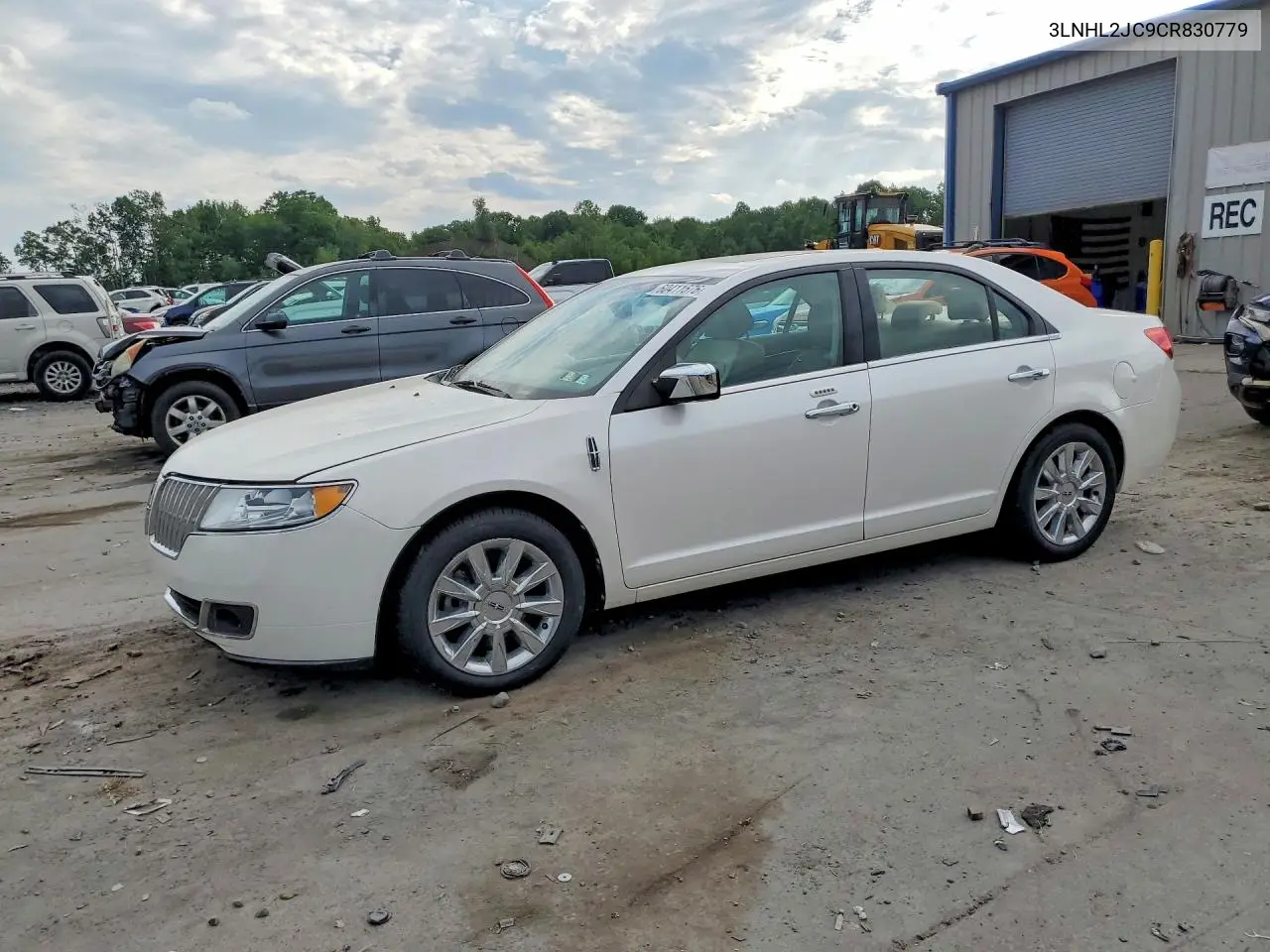 2012 Lincoln Mkz VIN: 3LNHL2JC9CR830779 Lot: 60411576