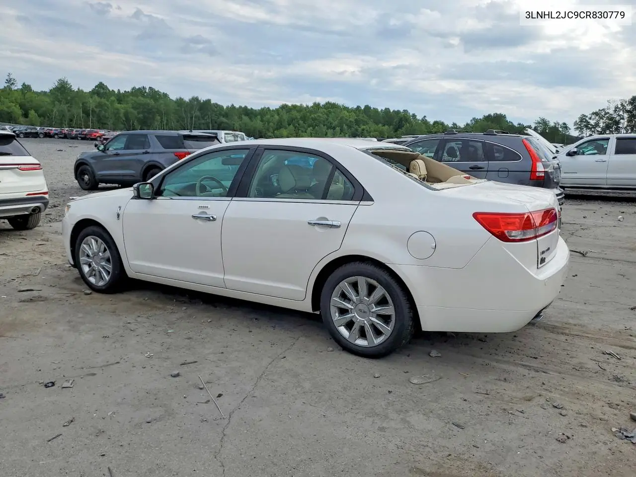 2012 Lincoln Mkz VIN: 3LNHL2JC9CR830779 Lot: 60411576