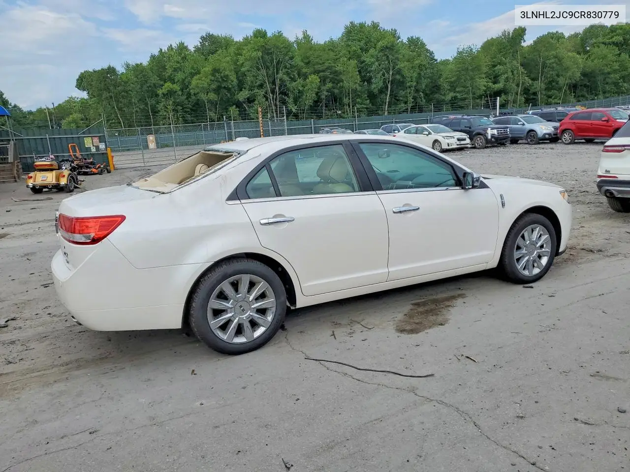 2012 Lincoln Mkz VIN: 3LNHL2JC9CR830779 Lot: 60411576
