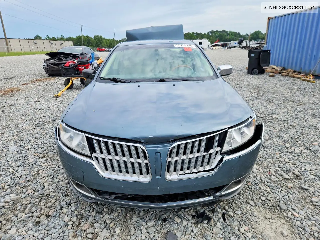 2012 Lincoln Mkz VIN: 3LNHL2GCXCR811164 Lot: 60588236