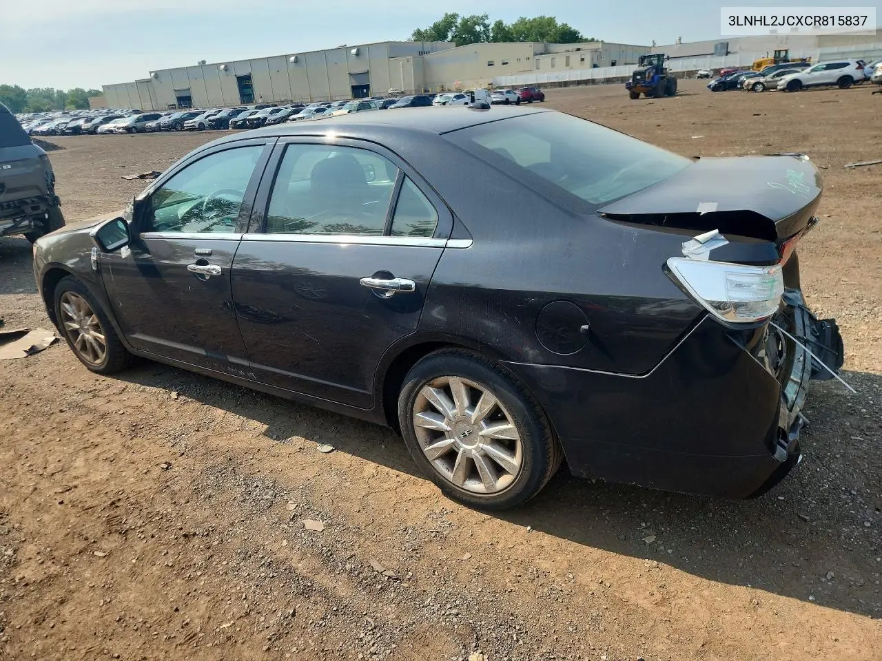 2012 Lincoln Mkz VIN: 3LNHL2JCXCR815837 Lot: 60637526