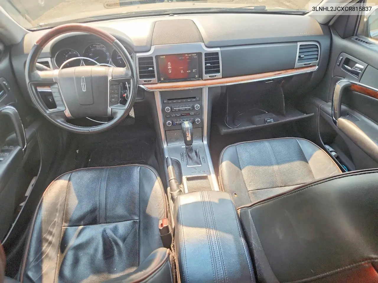 2012 Lincoln Mkz VIN: 3LNHL2JCXCR815837 Lot: 60637526