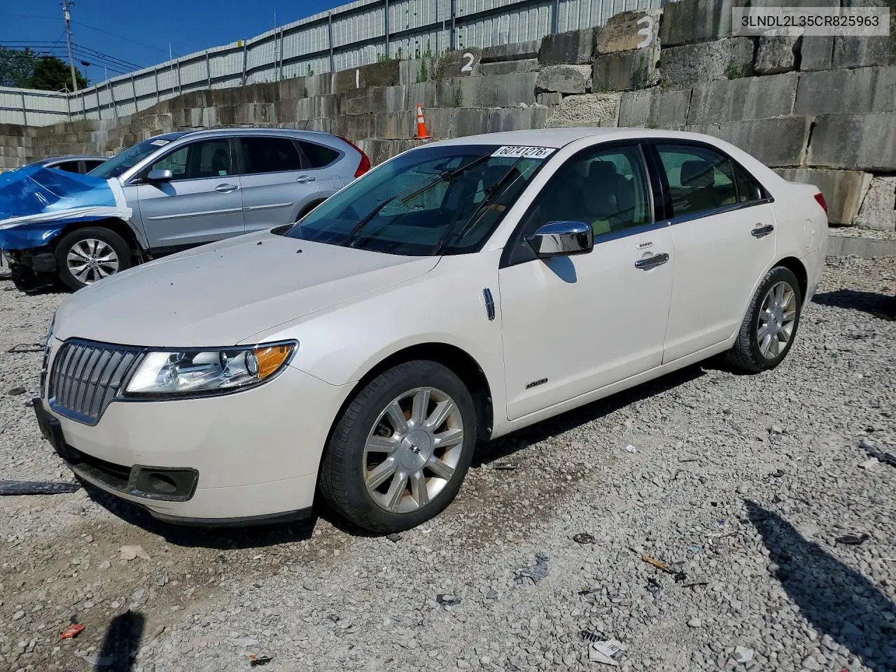 2012 Lincoln Mkz Hybrid VIN: 3LNDL2L35CR825963 Lot: 60741276