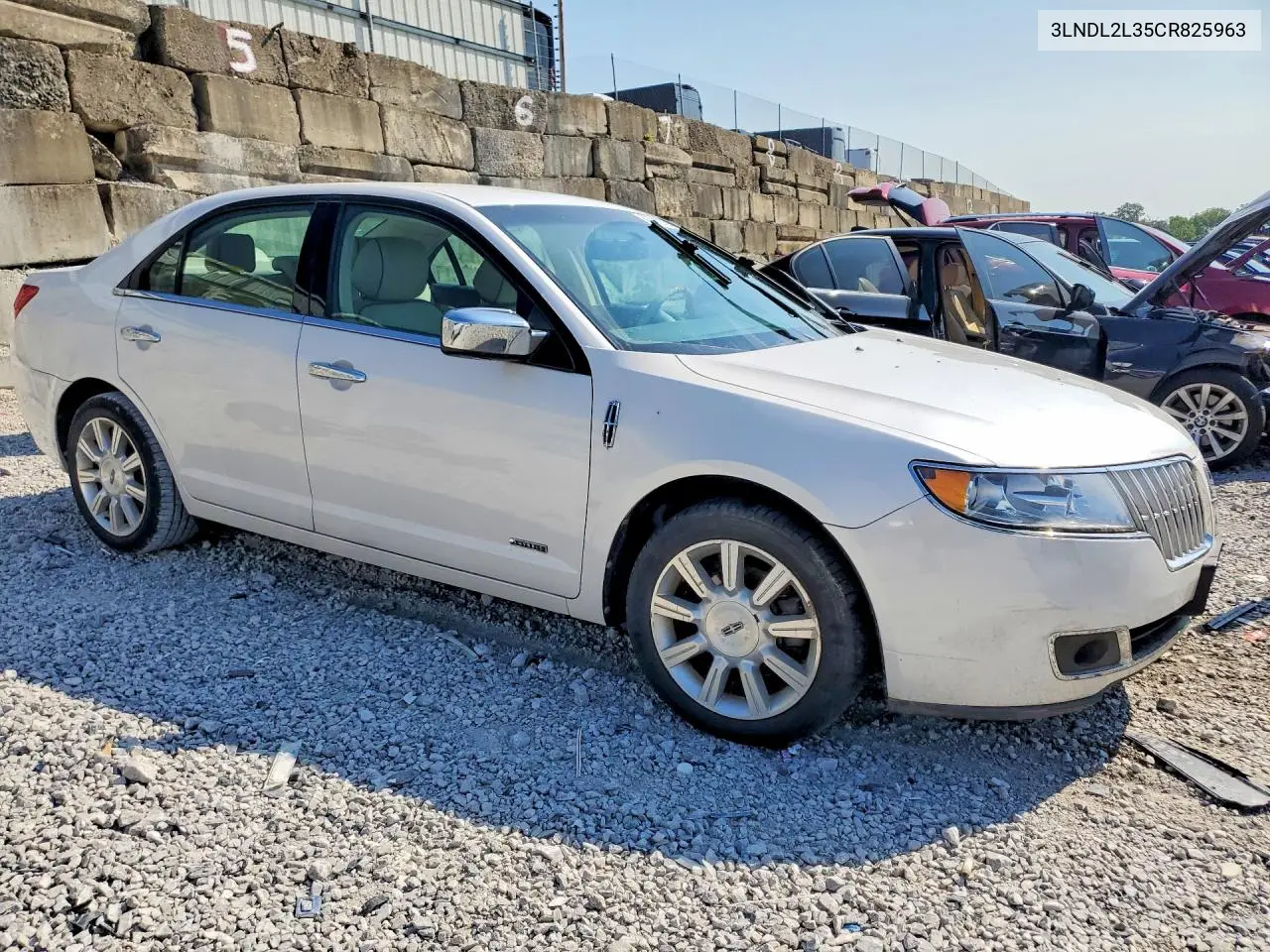 2012 Lincoln Mkz Hybrid VIN: 3LNDL2L35CR825963 Lot: 60741276
