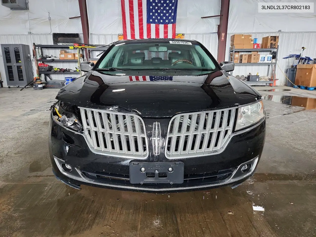 2012 Lincoln Mkz Hybrid VIN: 3LNDL2L37CR802183 Lot: 60967036