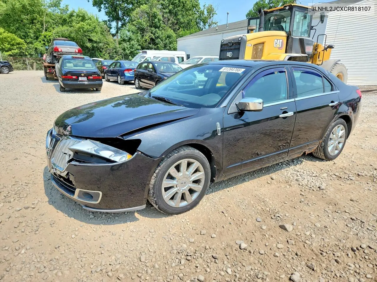 2012 Lincoln Mkz VIN: 3LNHL2JCXCR818107 Lot: 61284766