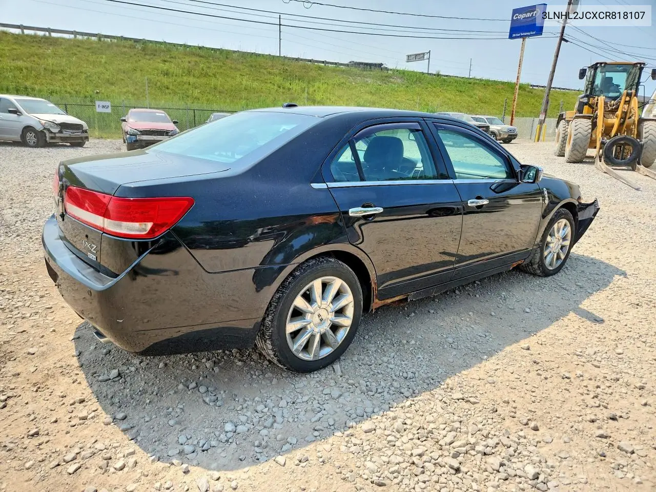 2012 Lincoln Mkz VIN: 3LNHL2JCXCR818107 Lot: 61284766