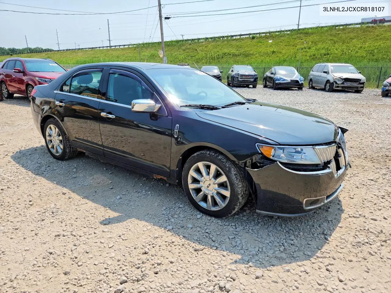 2012 Lincoln Mkz VIN: 3LNHL2JCXCR818107 Lot: 61284766