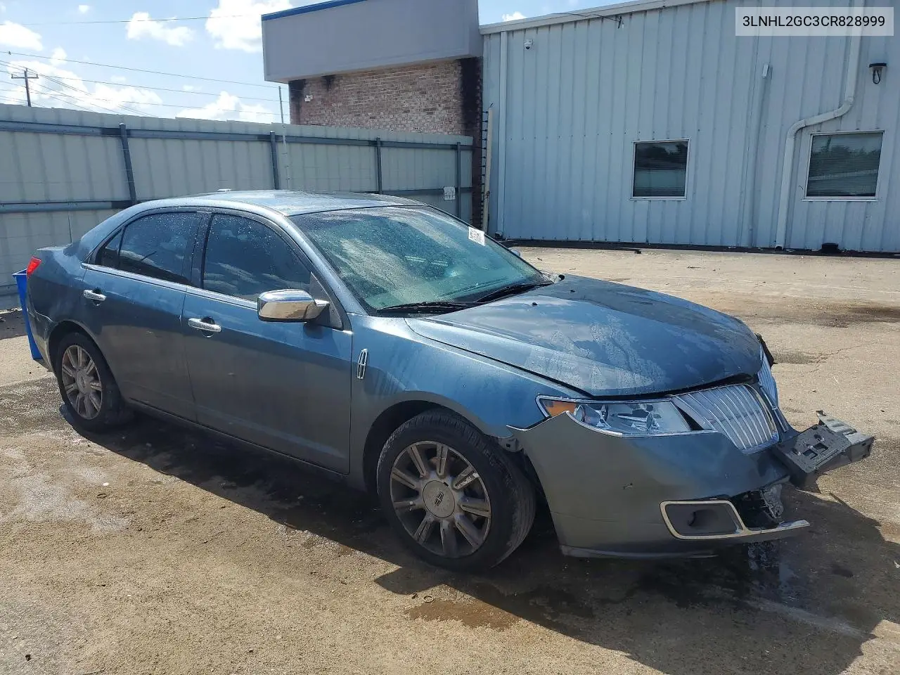 2012 Lincoln Mkz VIN: 3LNHL2GC3CR828999 Lot: 61676446