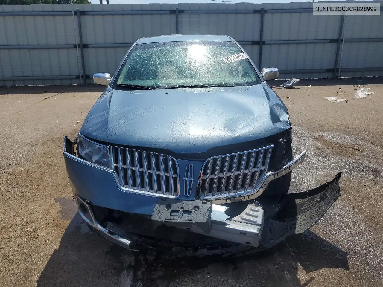 2012 Lincoln Mkz VIN: 3LNHL2GC3CR828999 Lot: 61676446