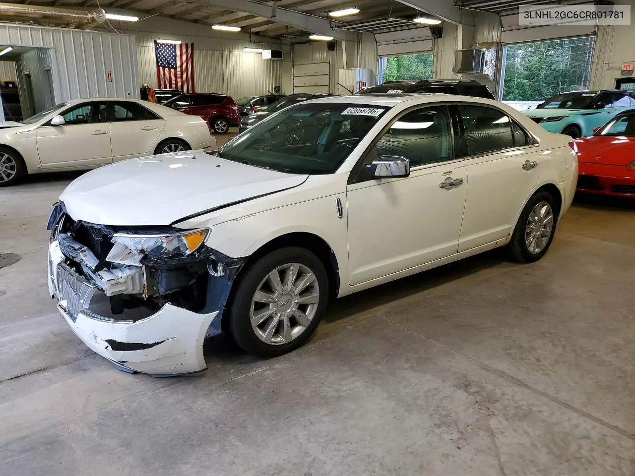 2012 Lincoln Mkz VIN: 3LNHL2GC6CR801781 Lot: 62056786