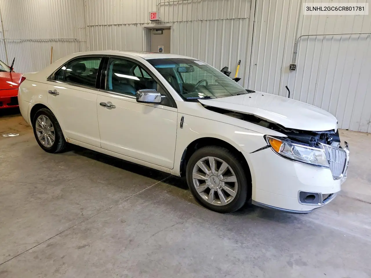 2012 Lincoln Mkz VIN: 3LNHL2GC6CR801781 Lot: 62056786