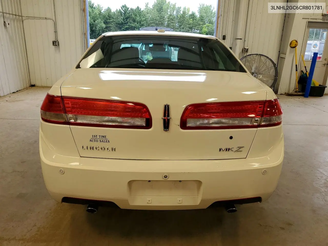 2012 Lincoln Mkz VIN: 3LNHL2GC6CR801781 Lot: 62056786