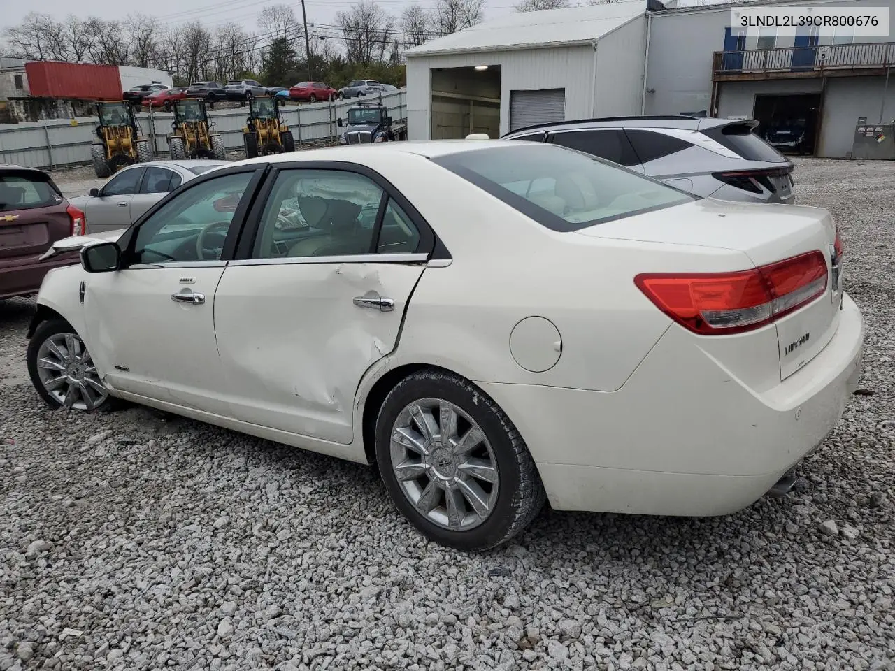 3LNDL2L39CR800676 2012 Lincoln Mkz Hybrid