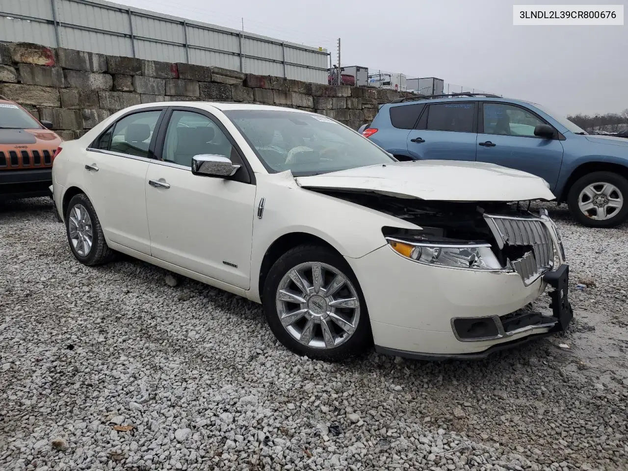 3LNDL2L39CR800676 2012 Lincoln Mkz Hybrid